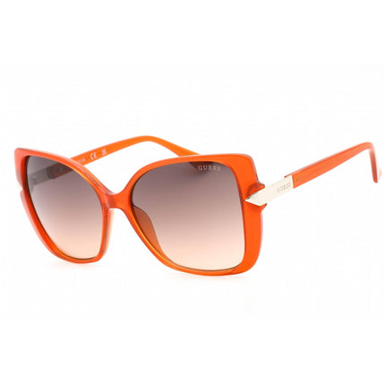 Guess Women's Sunglasses - Orange/Other Injected Propionate Cat Eye Frame | GU7820 44F ,