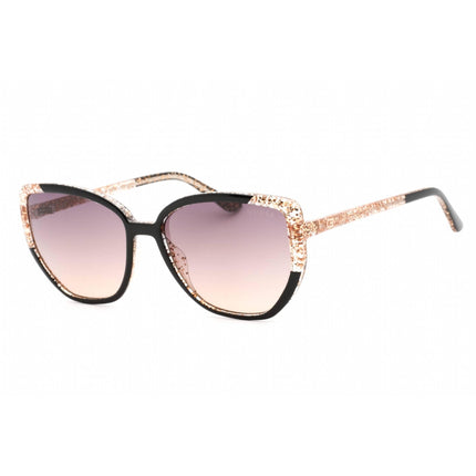 Guess Women's Sunglasses - Shiny Black Injected Propionate Cat Eye Frame | GU7882 01Z ,