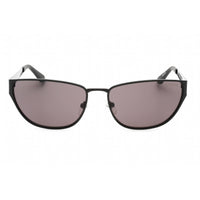 Guess Women's Sunglasses - Shiny Black Metal Full Rim Rectangular Frame | GU7903 01A ,