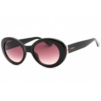 Guess Women's Sunglasses - Shiny Black Plastic Gradient Full Rim Frame | GU7904 01T ,