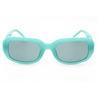 Guess Women's Sunglasses - Shiny Turquoise Full Rim Rectangular Frame | GU8250 87N ,