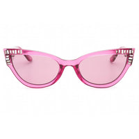 Guess Women's Sunglasses - Transparent Violet Cat Eye Full Rim Frame | GU7901 83Y ,