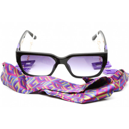 Guess Women's Sunglasses - Violet/Other Plastic Full Rim Rectangular | GU7916 83Z ,