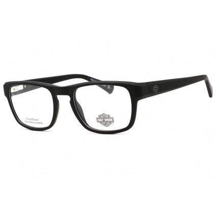 Harley Davidson Men's Eyeglasses - Clear Demo Lens Matte Black Frame | HD0983 002 ,