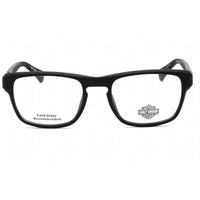 Harley Davidson Men's Eyeglasses - Clear Demo Lens Matte Black Frame | HD0983 002 ,