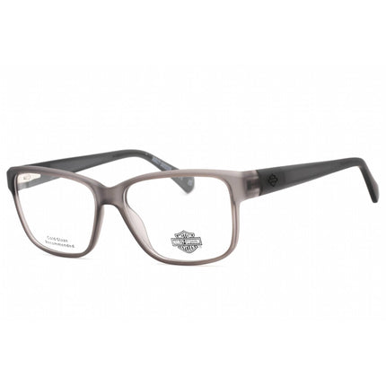 Harley Davidson Men's Eyeglasses - Grey/Other Plastic Square Shape Frame | HD0981 020 ,