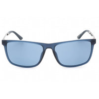 Harley Davidson Men's Sunglasses - Matte Blue Full Rim Rectangular Frame | HD0970X 91V ,