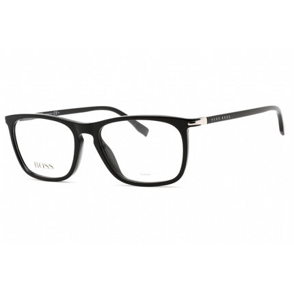 Hugo Boss Men's Eyeglasses - Black Full Rim Rectangular Frame | BOSS 1044/IT 0807 00 ,