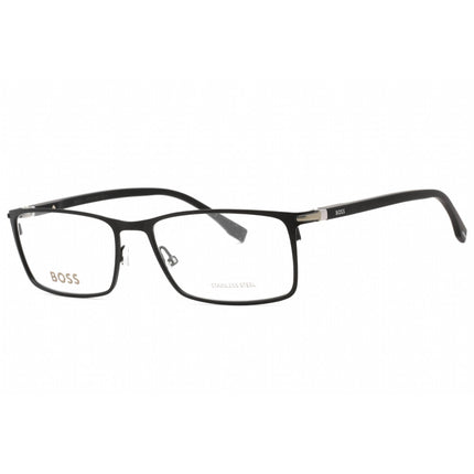 Hugo Boss Men's Eyeglasses - Matte Black Metal Full Rim Frame | BOSS 1006/IT 0003 00 ,
