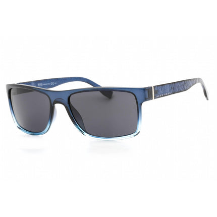 Hugo Boss Men's Sunglasses - Blue Full Rim Rectangular Frame | BOSS 0919/S 0PJP IR ,