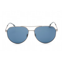 Hugo Boss Men's Sunglasses - Blue Lens Matte Ruthenium Frame | BOSS 1473/F/SK 0R81 ,