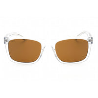 Hugo Boss Men's Sunglasses - Brown Lens Crystal Rectangular | BOSS 1569/S 0900 70 ,