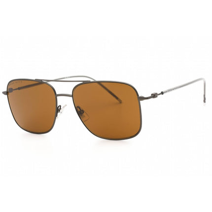Hugo Boss Men's Sunglasses - Brown Lens Matte Dark Ruthenium | BOSS 1310/S 0R80 70 ,