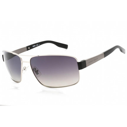 Hugo Boss Men's Sunglasses - Grey Gradient Lens Ruthenium Metal Frame | 0521/S 0OFR 00 ,