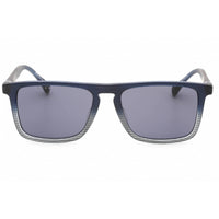 Hugo Boss Men's Sunglasses - Grey Lens Matte Blue Pattern Frame | BOSS 1082/S 026O IR ,