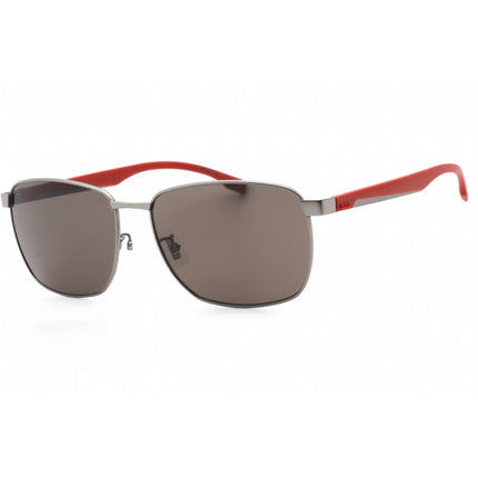 Hugo Boss Men's Sunglasses - Grey Lens Matte Ruthenium Frame | BOSS 1469/F/SK 0R80 IR ,