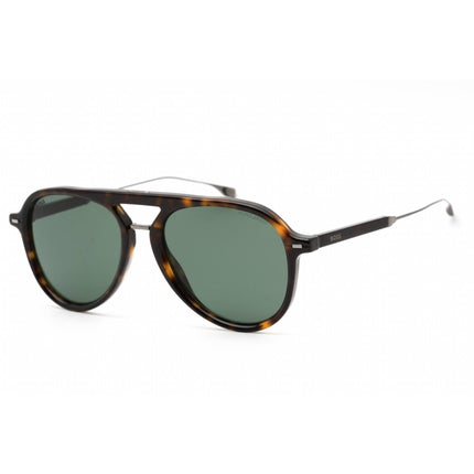 Hugo Boss Men's Sunglasses - Havana Metal Full Rim Frame | BOSS 1356/S 0086 YP ,