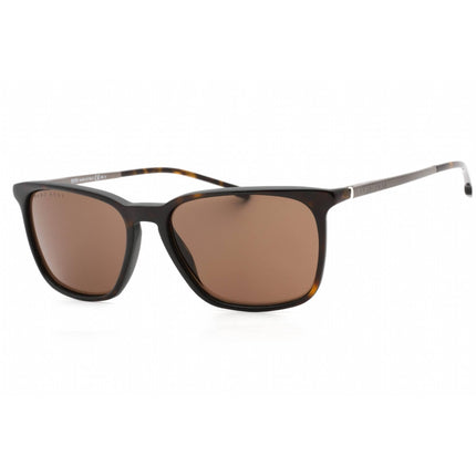 Hugo Boss Men's Sunglasses - Havana Plastic Rectangular Frame | BOSS 1183/S/IT 0086 70 ,