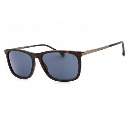 Hugo Boss Men's Sunglasses - Matte Havana Rectangular Frame | BOSS 1249/S/IT 0N9P KU ,