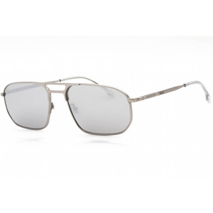 Hugo Boss Men's Sunglasses - Matte Ruthenium Rectangular Frame | BOSS 1446/S 0R81 JT ,