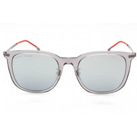 Hugo Boss Men's Sunglasses - Silver Lens Grey Plastic Frame | BOSS 1347/F/SK 0KB7 DC ,
