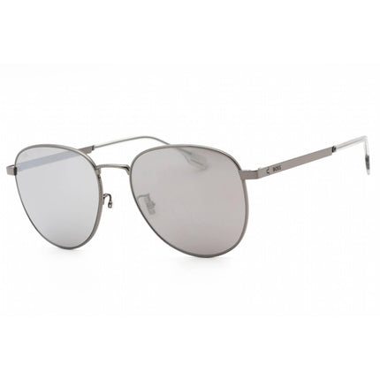 Hugo Boss Men's Sunglasses - Silver Sp Lens Ruthenium Frame | BOSS 1536/F/S 06LB T4 ,