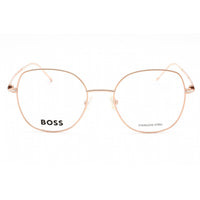 Hugo Boss Women's Eyeglasses - Gold Blue Full Rim Square Frame | BOSS 1529 0LKS 00 ,