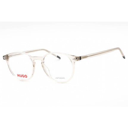 HUGO Men's Eyeglasses - Beige Plastic Full Rim Round Shape Frame | HG 1226 010A 00 ,