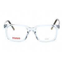 Hugo Men's Eyeglasses - Blue Green Square Plastic Frame Clear Lens | HG 1261 0RNB 00 ,