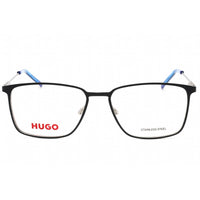 Hugo Men's Eyeglasses - Blue Ruthenium Full Rim Rectangular Frame | HG 1181 0KU0 00 ,