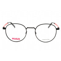 Hugo Men's Eyeglasses - Matte Black Full Rim Round Clear Lens Frame | HG 1035 0003 00 ,