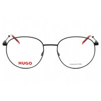 HUGO Men's Eyeglasses - Matte Black Round Frame Clear Demo Lens | HG 1180 0003 00 ,