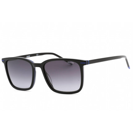 Hugo Men's Sunglasses - Black Blue Plastic Full Rim Square Frame | HG 1168/S 0D51 9O ,