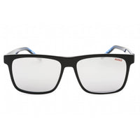 HUGO Men's Sunglasses - Black Blue Square Full Rim Square Frame | HG 1242/S 0D51 DC ,