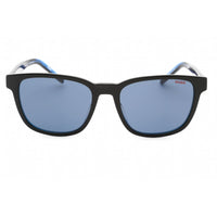 HUGO Men's Sunglasses - Black Blue Square Plastic Full Rim Frame | HG 1243/S 0D51 KU ,