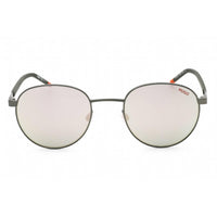 Hugo Men's Sunglasses - Extra White Multilayered Lens Green Frame | HG 1230/S 01ED DC ,