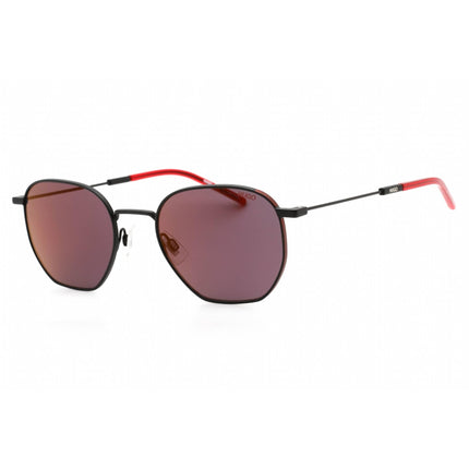 HUGO Men's Sunglasses - Matte Black/Red Metal Full Rim Frame | HG 1060/S 0BLX AO ,