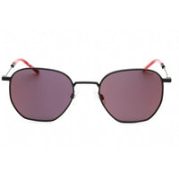 HUGO Men's Sunglasses - Matte Black/Red Metal Full Rim Frame | HG 1060/S 0BLX AO ,