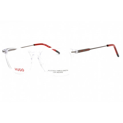 Hugo Women's Eyeglasses - Crystal Plastic Full Rim Rectangular Frame | HG 1205 0900 00 ,