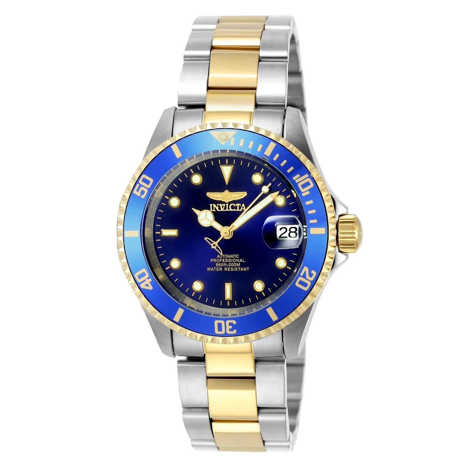 Invicta 8928OB Men's Coin Edge Bezel Automatic Pro Diver Blue Dial