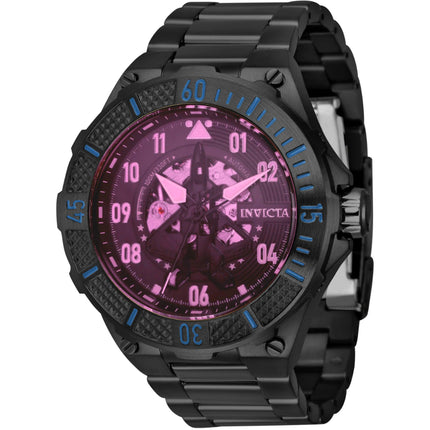 Invicta Men's Automatic Watch - Aviator Skeleton Dial Gunmetal Bracelet | 39918 ,