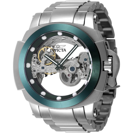 Invicta Men's Automatic Watch - Coalition Forces Green Dial Steel Bracelet | 45959 ,