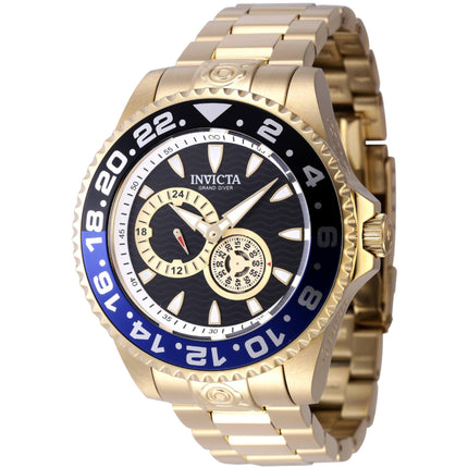 Invicta Men's Automatic Watch - Pro Diver Black and Blue Bezel Bracelet | 47303 ,