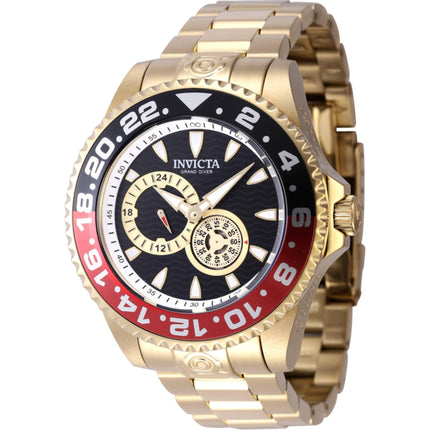 Invicta Men's Automatic Watch - Pro Diver Black and Red Bezel Bracelet | 47304 ,