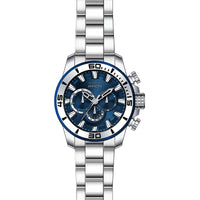 Invicta Men's Chronograph Watch - Pro Diver Silver Stainless Steel Bracelet | 22586 ,