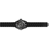 Invicta Men's Watch - Aviator Semi-Skeleton Dial Black Bracelet Automatic | 44658 ,