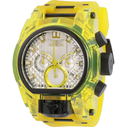 Invicta Men's Watch - Bolt Zeus Magnum Chronograph Yellow and Silver Dial | 29997 ,