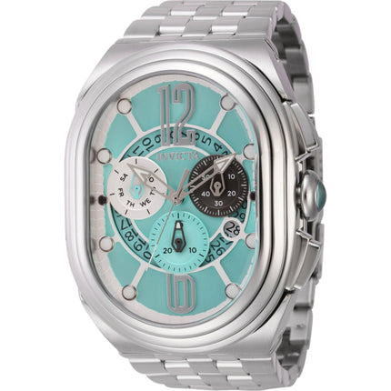 Invicta Men's Watch - Lupah Revolution 2.0 Chronograph Silver Steel Bracelet | 45549 ,
