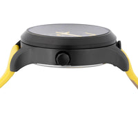 Invicta Men's Watch - Objet D Art Yellow, Silver, Black Dial Leather Strap | 44324 ,