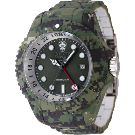 Invicta Men's Watch - Reserve Green Dial Aqua Plated Steel Bracelet Quartz | 45939 ,